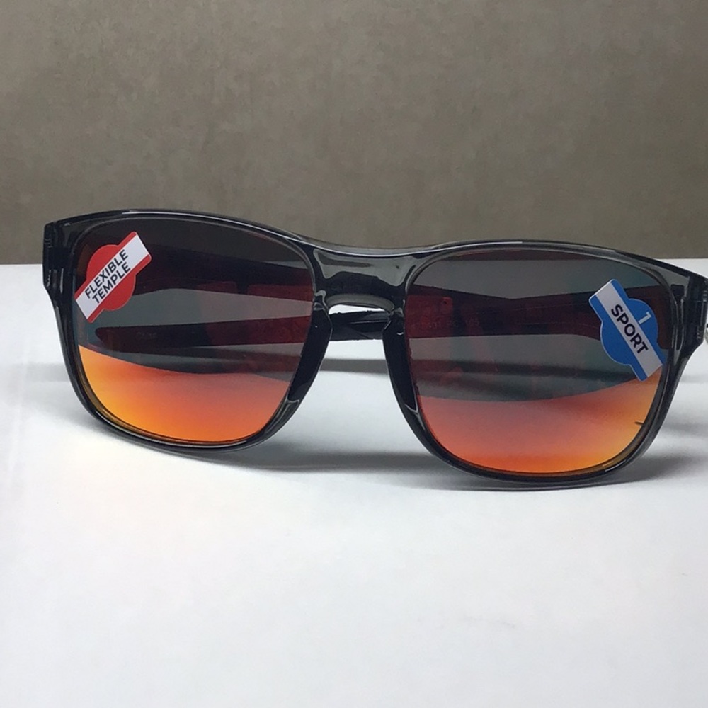 Men’s mirrored red polarized sunglasses 62052